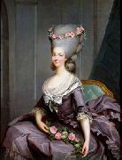 Antoine-Francois Callet Portrait of Madame de Lamballe oil painting